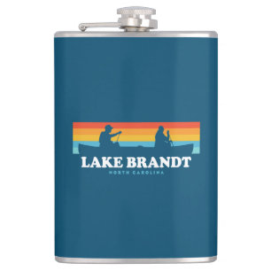 Lake Brandt North Carolina Canoe Heupfles