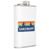 Lake Brandt North Carolina Canoe Heupfles (Rechts)