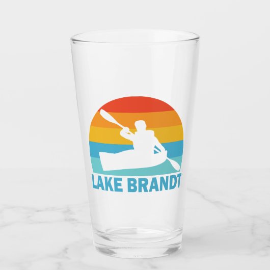 Lake Brandt North Carolina kano Glas (Voorkant)