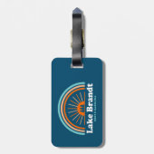 Lake Brandt North Carolina Rainbow Bagagelabel (Achterkant verticaal)