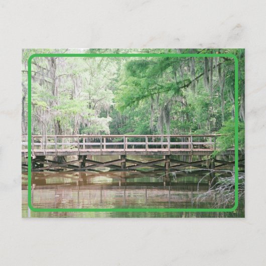  Lake Bridge Briefkaart (Voorkant)