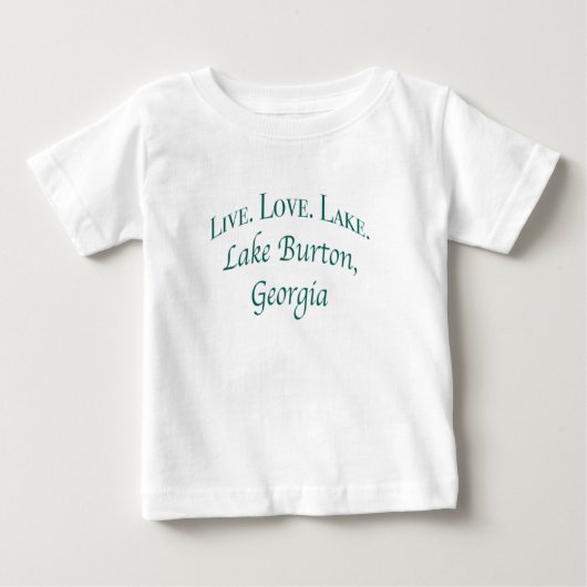 Lake Burton baby T-Shirt (Voorkant)