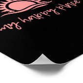 Lake Burton Ga My Happy Place Boating Fishing Camp Poster (Hoek)