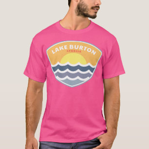 Lake Burton Georgia GA Sunset Vacation Souvenir Pr T-shirt