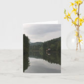 Lake Burton Notecard Kaart (Gele Bloem)
