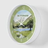 Lake Buttermere, Cumbria, Waterverf Engeland (Hoek)