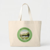 Lake Buttermere, Cumbria, Waterverf Engeland Grote Tote Bag (Voorkant)