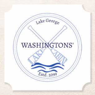 Lake Cabin Beer Soda Drink Fles Onderzetters