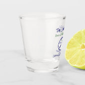 Lake Cabin Cottage House Shot Glass Glas (Links)