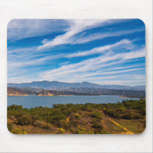 Lake Cachuma Panorama Santa Ynez Mountain Foto Muismat