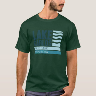 Lake Carlos State Park Minnesota Water familie T-shirt