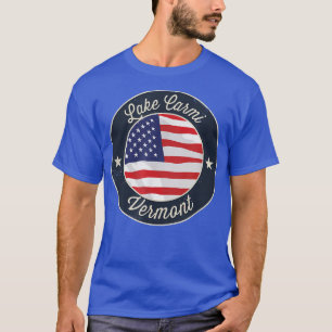 Lake Carmi - Patriotic Vermont Souvenir T-Shirt