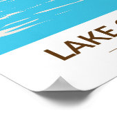 Lake Catherine State Park Arkansas Antiek  Poster (Hoek)