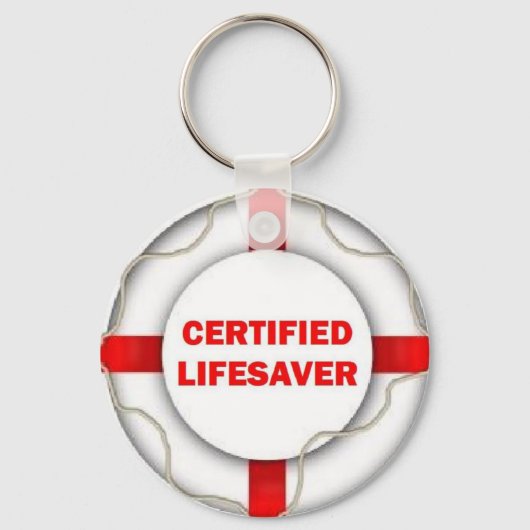 Lake Certified Lifesaver Sleutelhanger (Voorkant)