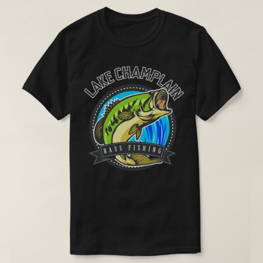 Lake Champlain Gevist overhemd T-shirt (Design voorkant)