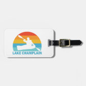 Lake Champlain New York Vermont Kayak Bagagelabel (Voorkant horizontaal)
