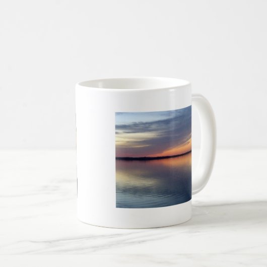 Lake ChamPlain sunset from Alburgh, VT Koffiemok (Voorkant rechts)