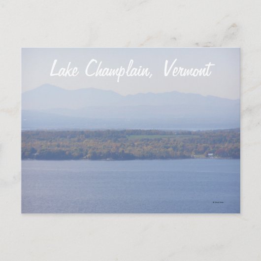 Lake ChamPlain, Vermont Briefkaart (Voorkant)