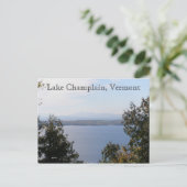 Lake ChamPlain, Vermont Briefkaart (Staand voorkant)
