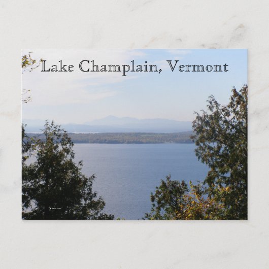 Lake ChamPlain, Vermont Briefkaart (Voorkant)
