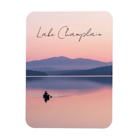 Lake Champlain Vermont Reis Magneet (Verticaal)