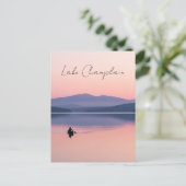 Lake Champlain Vermont Travel Briefkaart (Staand voorkant)