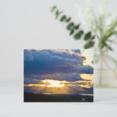 Lake Champlain Vermont zonsondergang Briefkaart (Staand voorkant)
