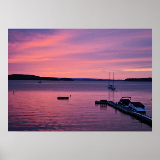 Lake Champlatprint Poster (Voorkant)