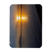 Lake Chapala & bergen langs de horizon bij zonsond Magneet (Verticaal)