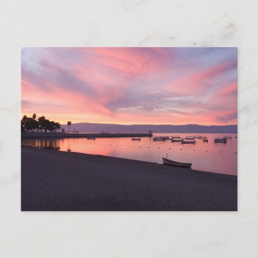 Lake Chapala Zonsopgang Briefkaart (Voorkant)