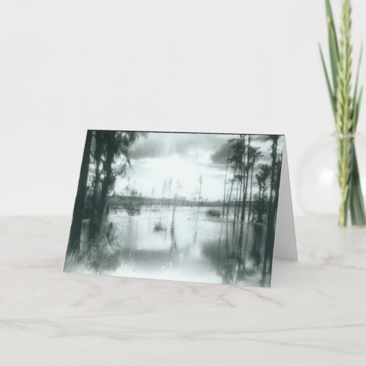 Lake Charles 2-blanco card-customizable Kaart (Voorkant)