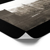 Lake Charles LA Burned Photo 1910 Poster (Hoek)