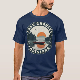 Lake Charles Louisiana Sunset T-shirt
