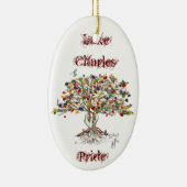 Lake Charles Pride Tree Keramisch Ornament (Rechts)
