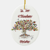 Lake Charles Pride Tree Keramisch Ornament (Voorkant)