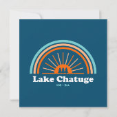 Lake Chatuge North Carolina Georgia Rainbow (Achterkant)