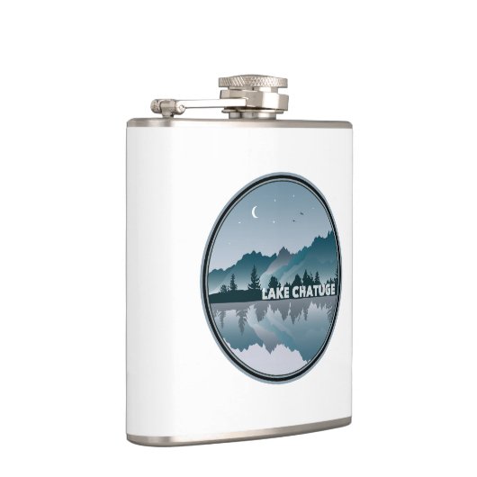 Lake Chatuge North Carolina Georgia Reflection Heupfles (Rechts)