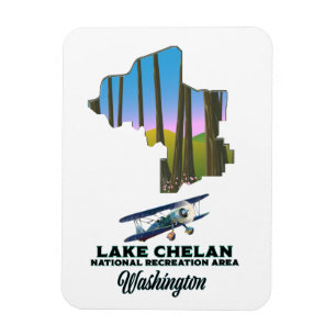 Lake Chelan National Recreation Area, Washington Magneet