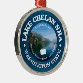 Lake Chelan NRA Metalen Ornament (Rechts)