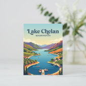 Lake Chelan VS Briefkaart (Staand voorkant)