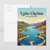 Lake Chelan VS Briefkaart (Voorkant / Achterkant)
