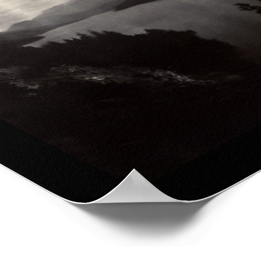 Lake Chelan, WA Cascade Mountains Foto 1908 Poster (Hoek)