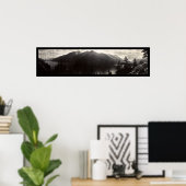 Lake Chelan, WA Cascade Mountains Foto 1908 Poster (Thuiskantoor)