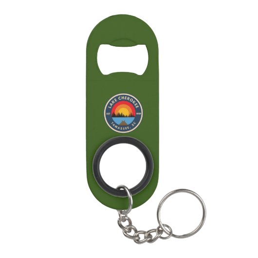 Lake Cherokee Bottle Opener Mini Flessenopener (Achterkant)