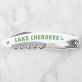 Lake Cherokee-Kurkentrekker Kurkentrekker (Achterkant)