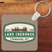 Lake Cherokee Sleutelhanger - boot (Achterkant)