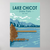 Lake Chicot State Park Arkansas  Poster (Voorkant)