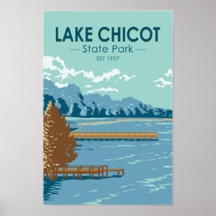 Lake Chicot State Park Arkansas  Poster
