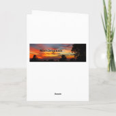 Lake Chilton Sunset Any Occasion Card Kaart (Achterkant)