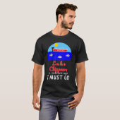 Lake Chippewa Wisconsin Souvenir T-shirt (Voorkant volledig)